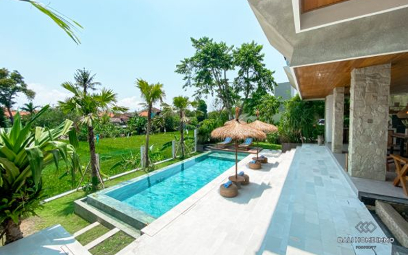 RICEFIELD VIEW 3 BEDROOM VILLA FOR YEARLY RENTAL IN BALI CANGGU RESIDENTIAL SIDE