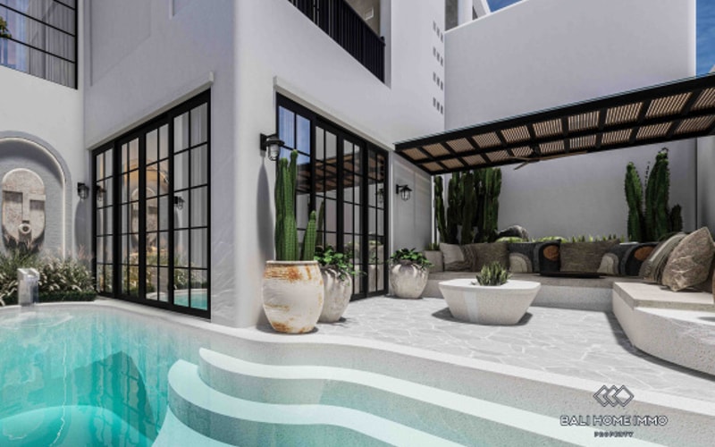 Villa Mewah 3 Kamar Off-plan Dijual di Berawa Canggu Bali