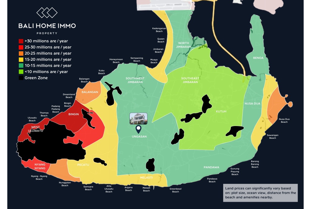 Uluwatu Land for Sale: Bukit Peninsula Land Price Map 2026 - Bali real estate insights