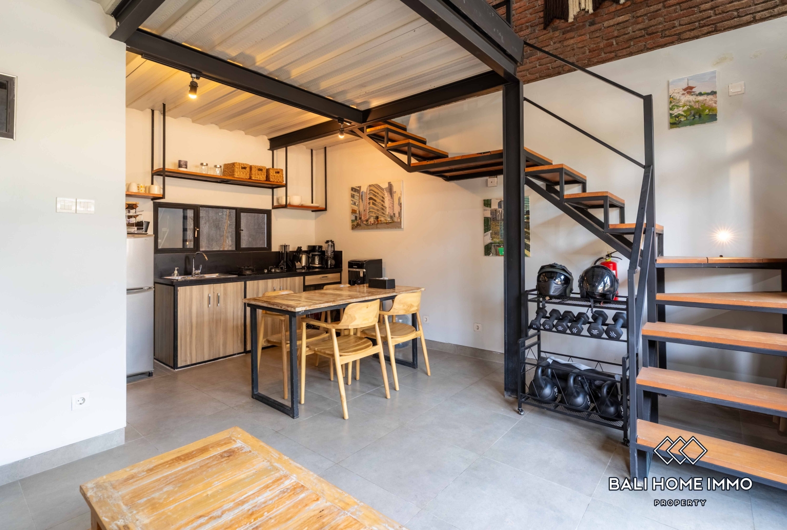 Villa Loft 1 Kamar Dijual di Umalas view 3