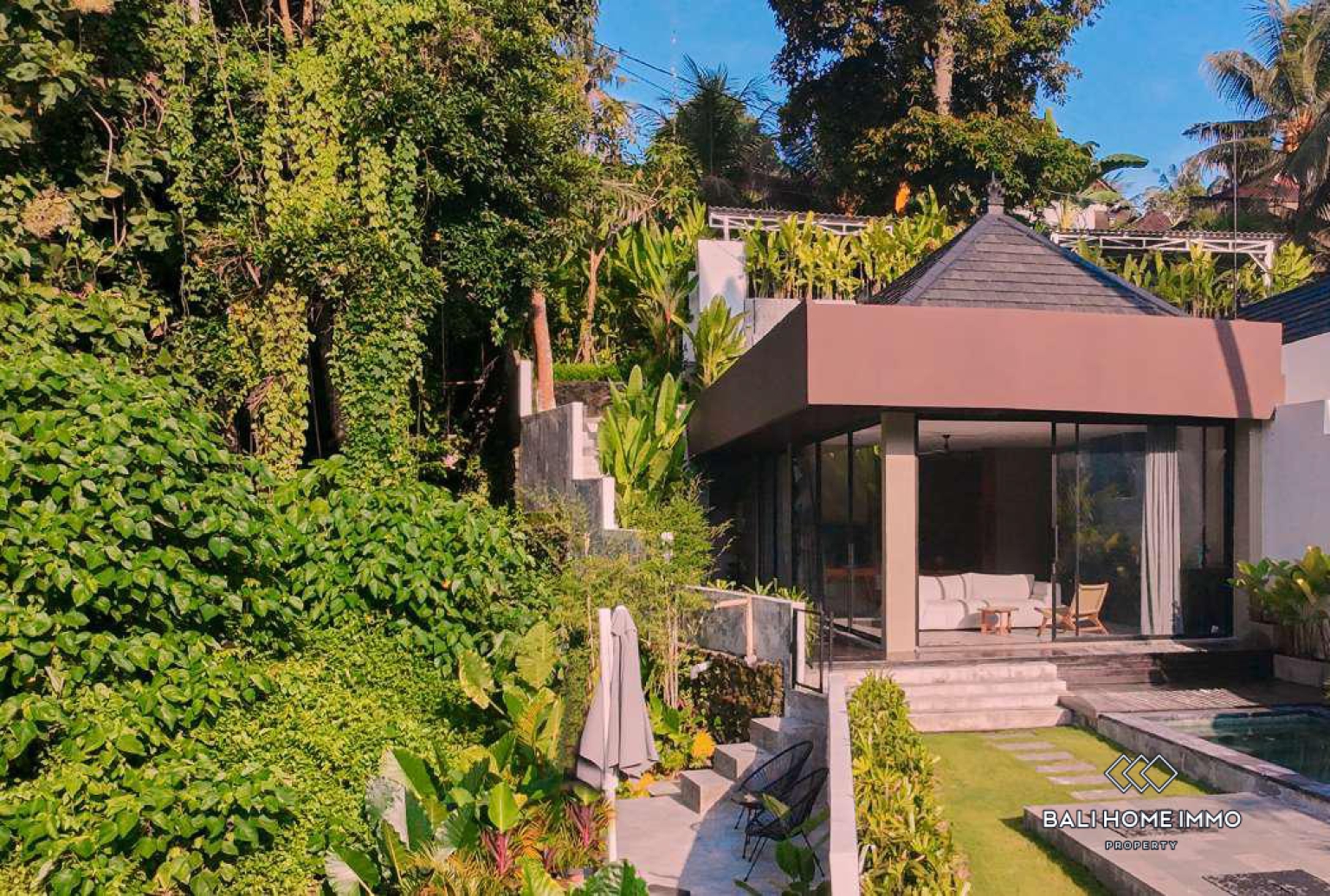 1 Bedroom Modern Riverside Villa For Sale and Rent in Ubud Bali view 14