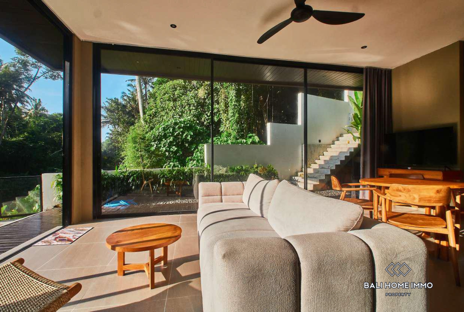 1 Bedroom Modern Riverside Villa For Sale and Rent in Ubud Bali view 5