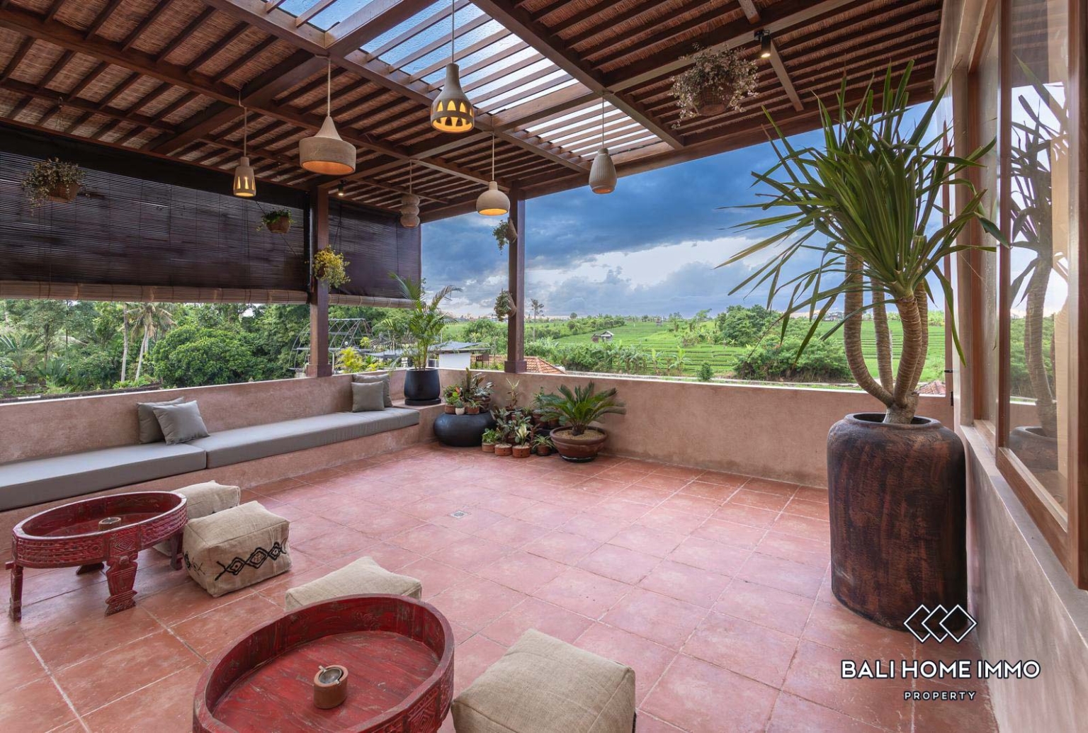 1 Bedroom Morrocan Villa Style For Rent in Pererenan Northside view 20