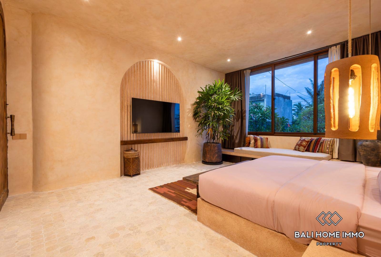 1 Bedroom Morrocan Villa Style For Rent in Pererenan Northside view 13