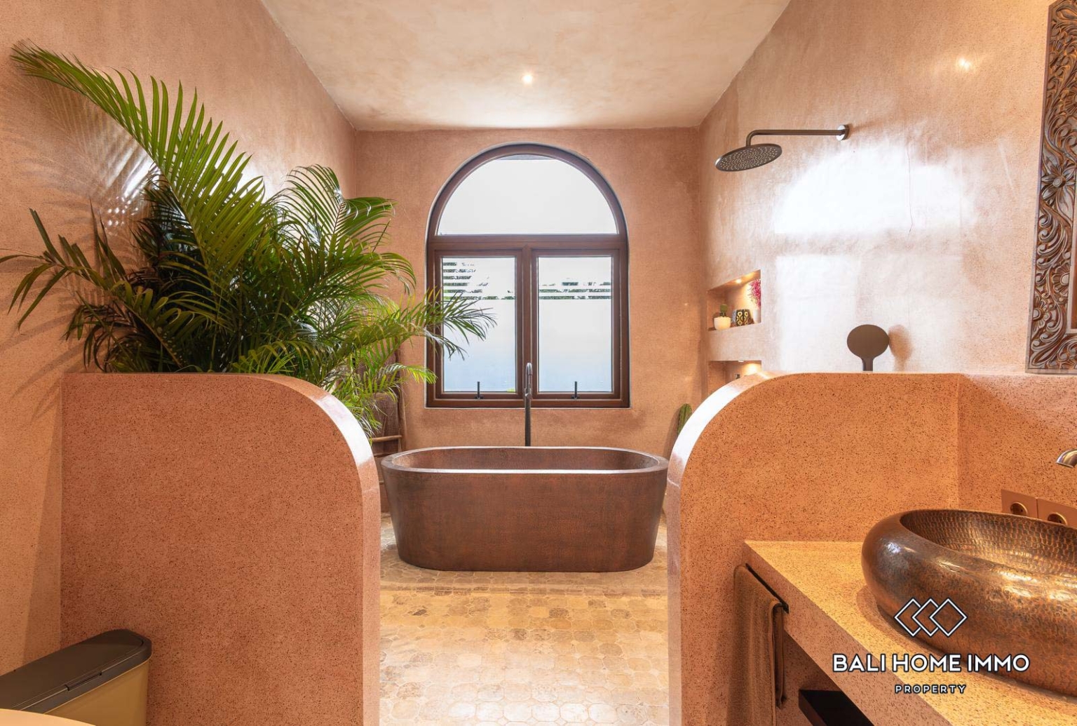 1 Bedroom Morrocan Villa Style For Rent in Pererenan Northside view 15