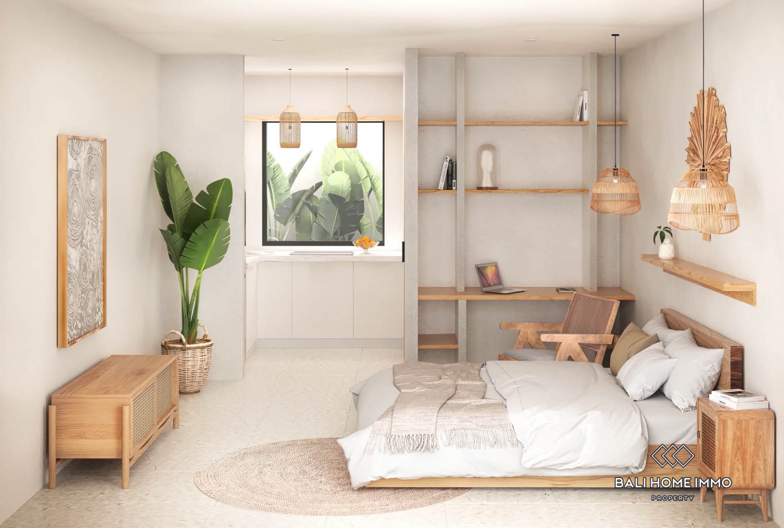 1-Bedroom Off-plan Apartment for Sale in Ubud view 9