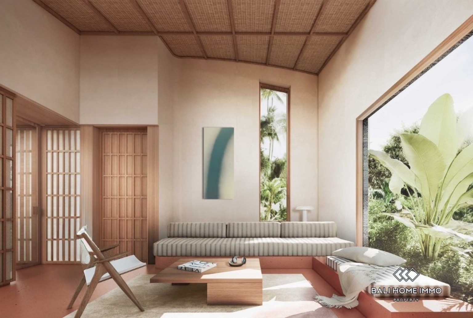 Appartement 1 chambre sur plan à vendre à Ubud, Bali view 2