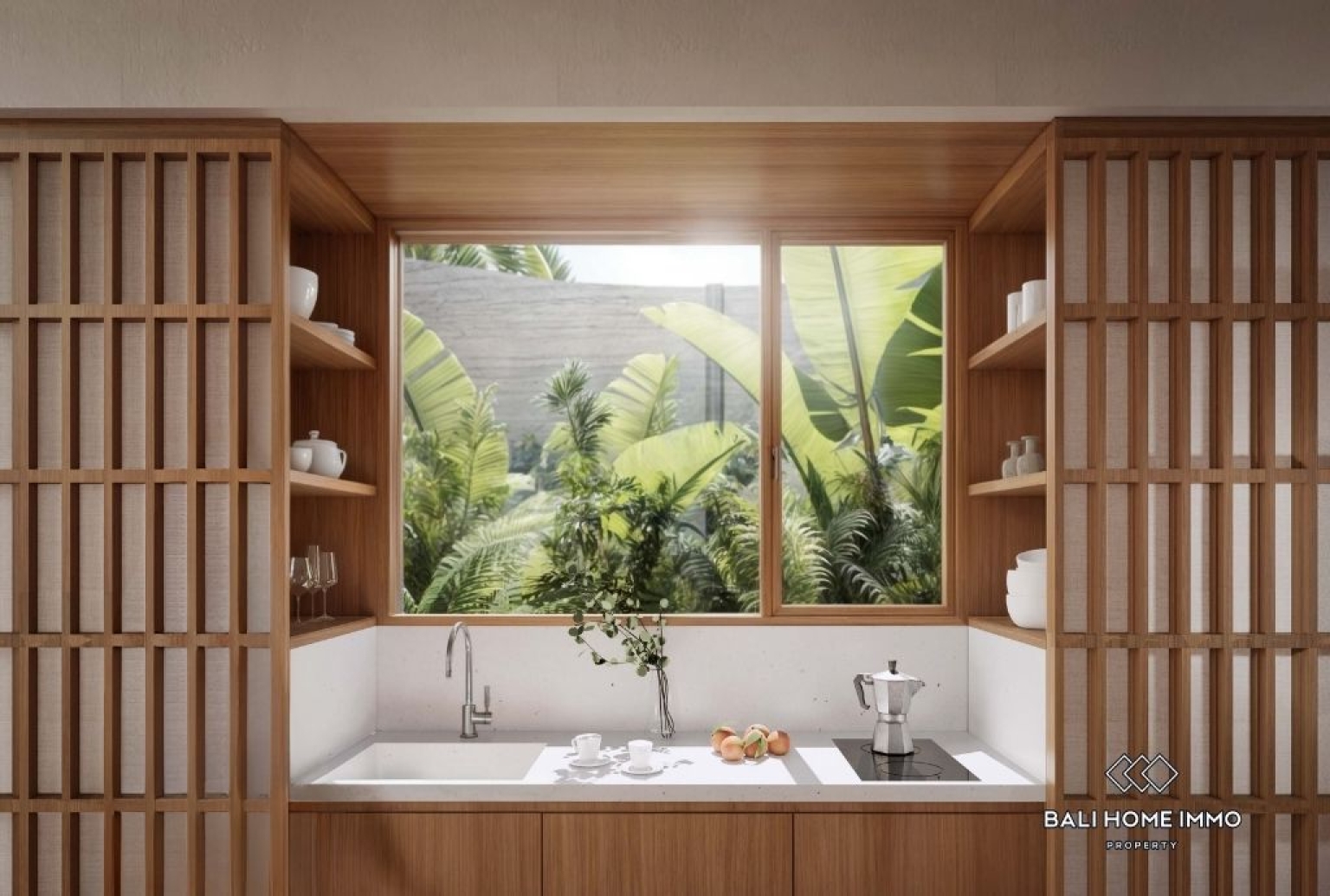 Appartement 1 chambre sur plan à vendre à Ubud, Bali view 3