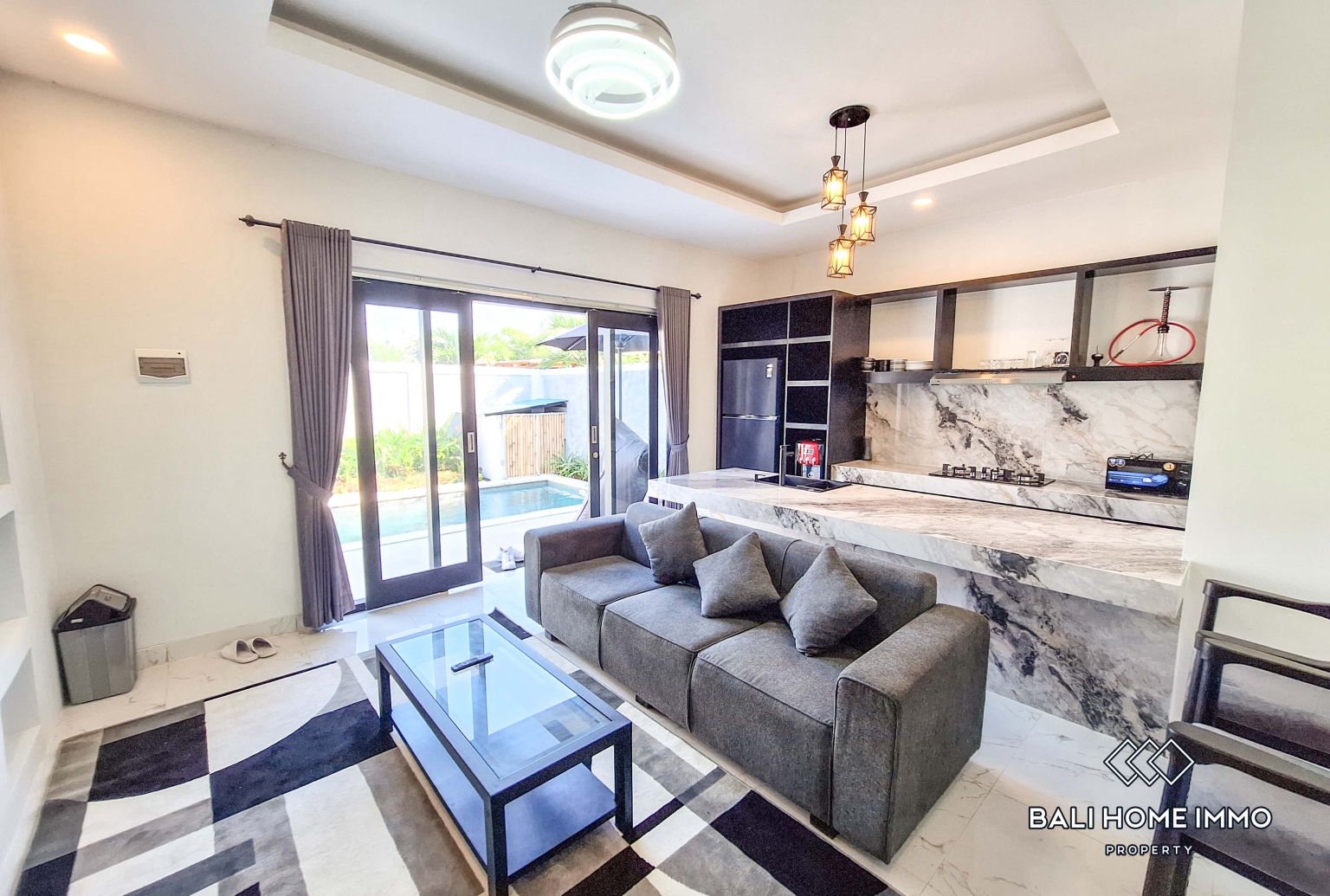 1 Bedroom Villa for Rent in Pererenan Northside view 2