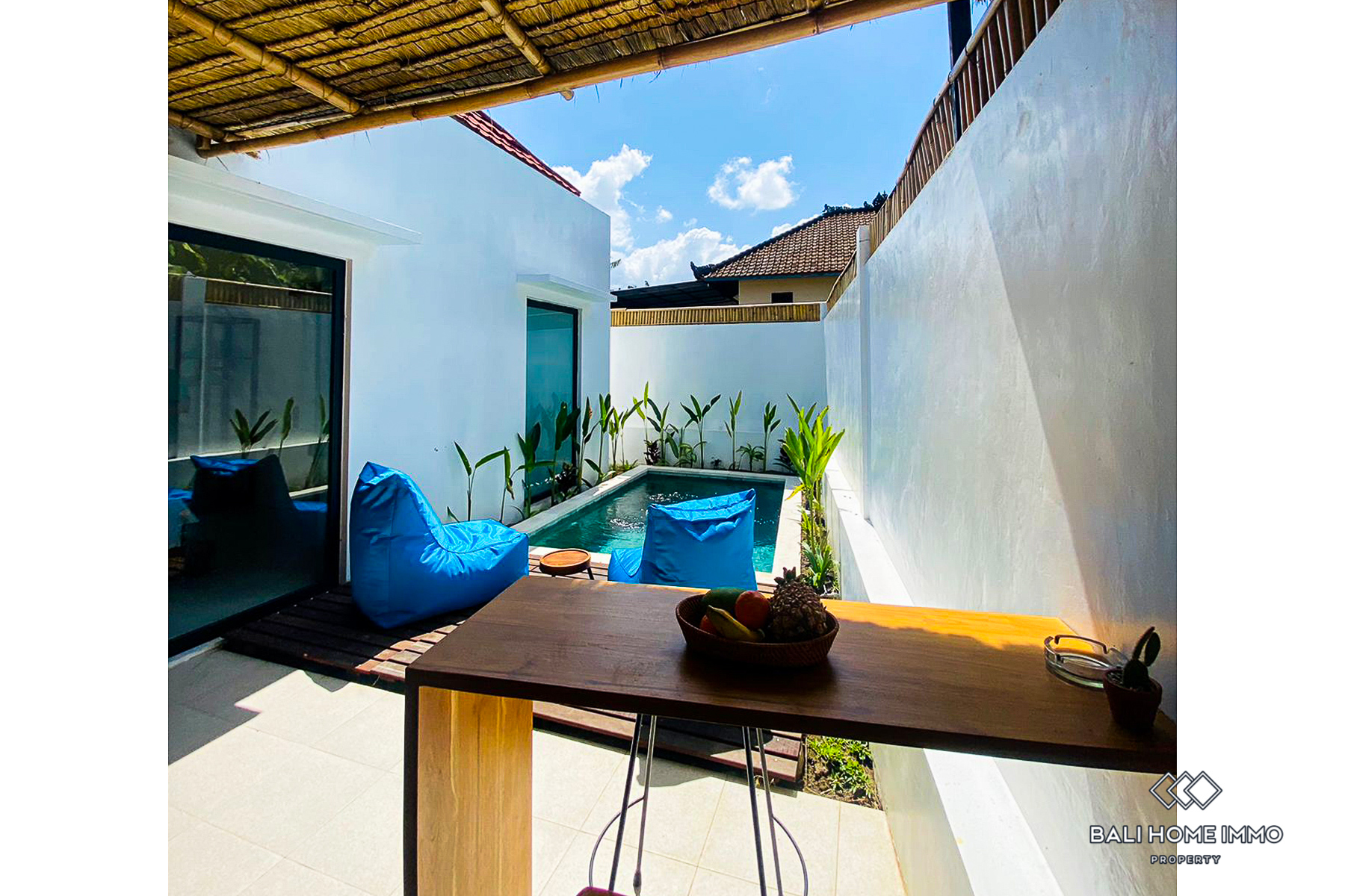 Villa 1 chambre à vendre à bail à Buduk près de Canggu Bali view 2