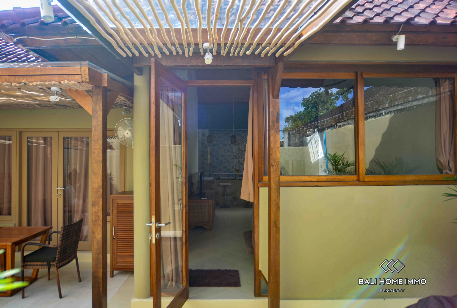 Villa 1 chambre à vendre en bail emphytéotique près de la plage de Double Six view 4