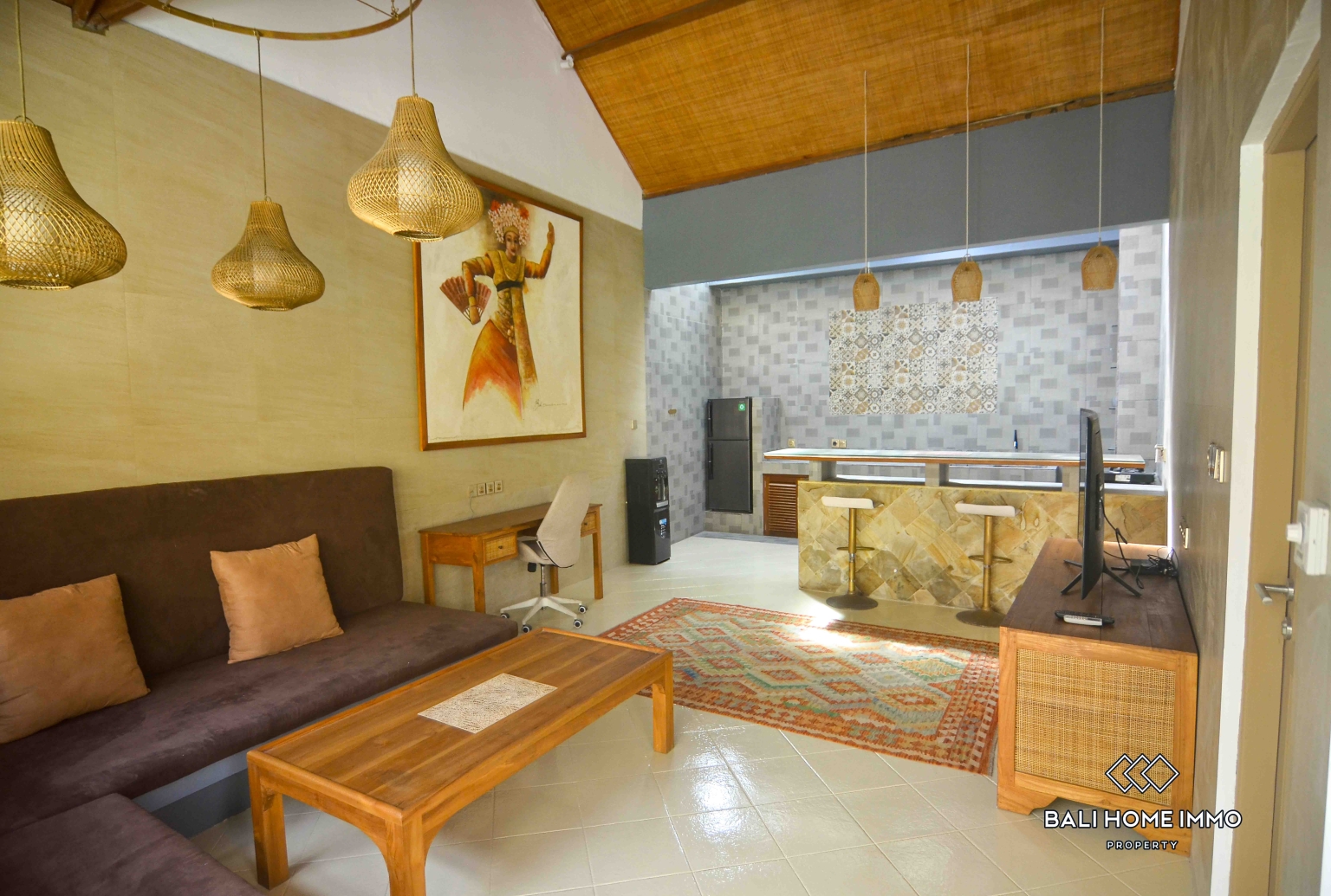 1 bedroom villa for Sale Leasehold Near Double Six Beach view 3