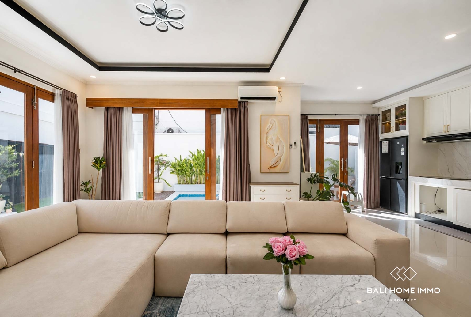 Villa de 2 chambres à coucher à vendre en bail emphytéotique à Sanur, Bali view 7