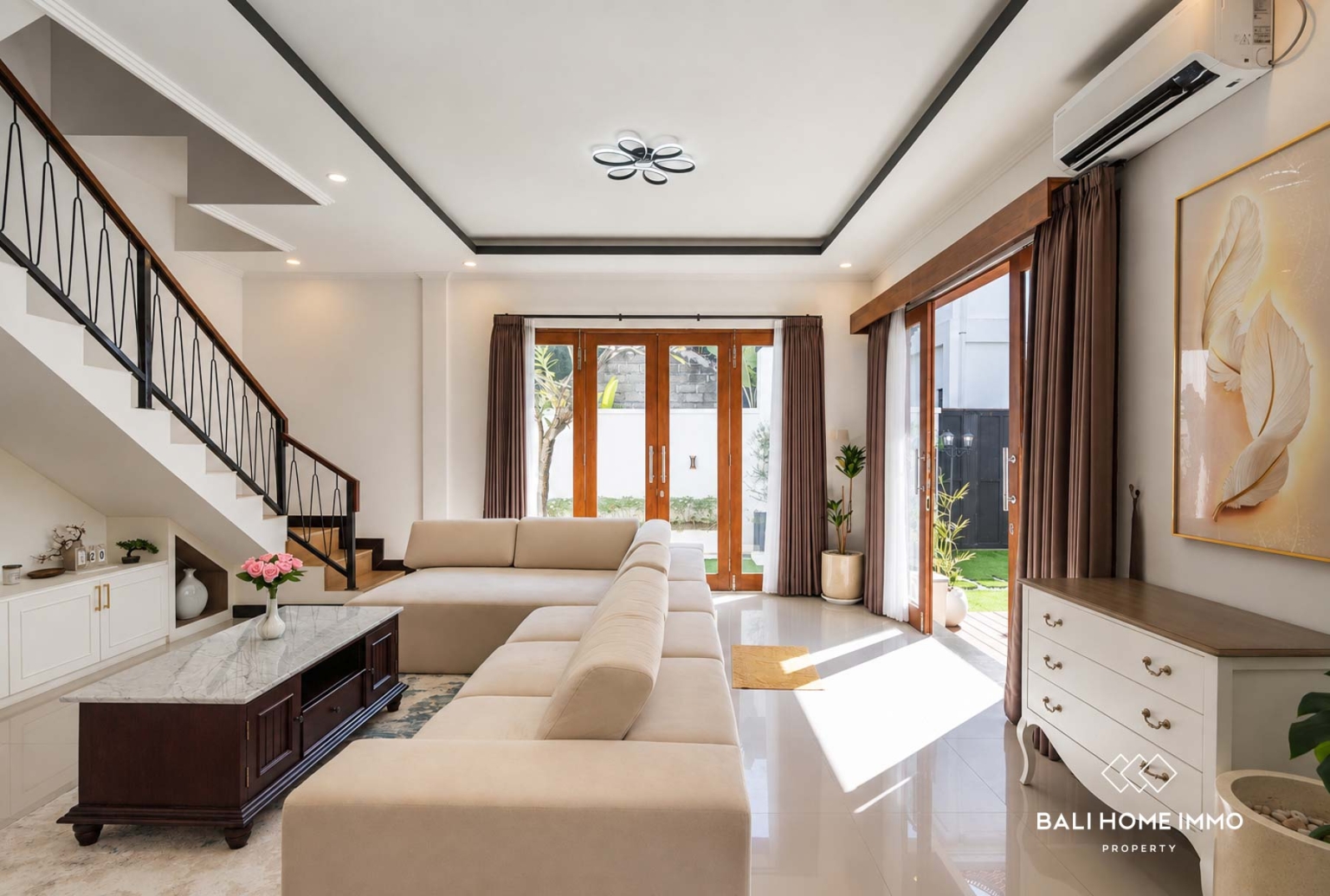 Villa de 2 chambres à coucher à vendre en bail emphytéotique à Sanur, Bali view 4