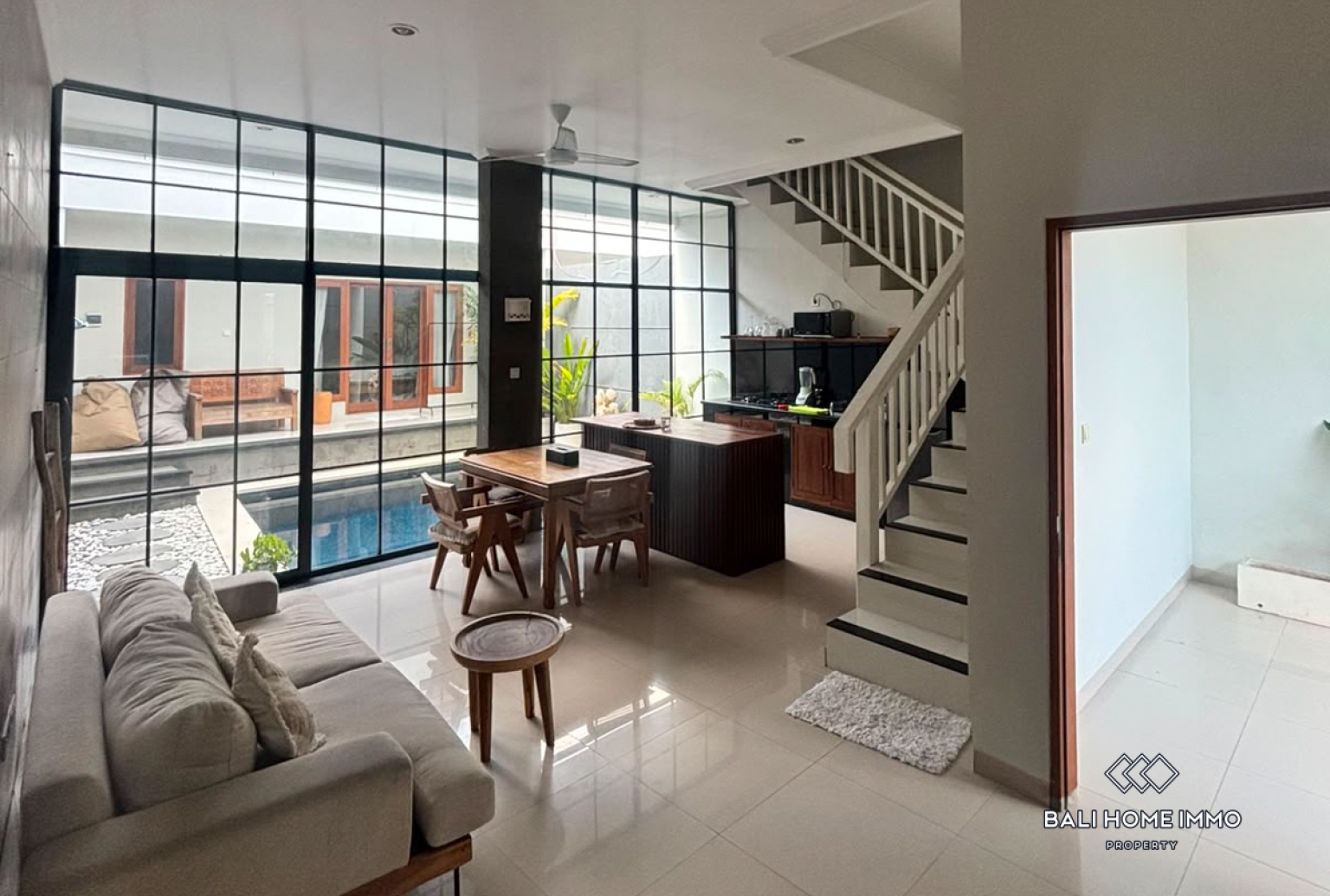 Villa 2 Kamar Disewakan Bulanan & Tahunan di Canggu view 2