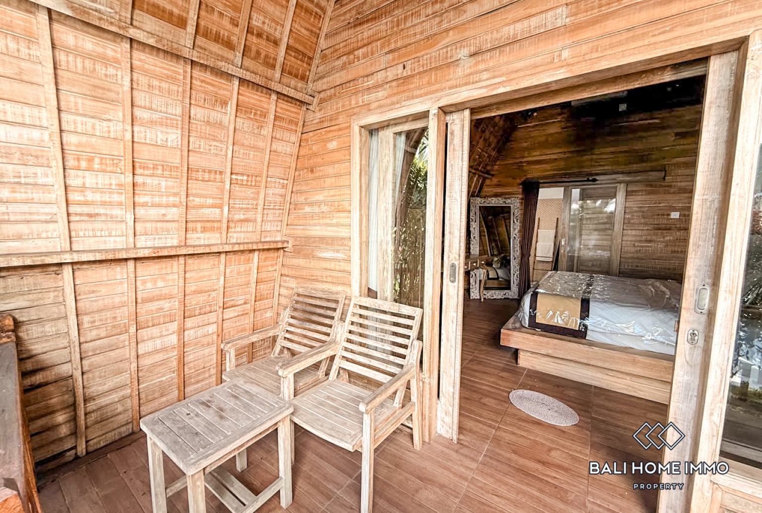2 Bedroom Villa for Rent in Pererenan North Side view 8