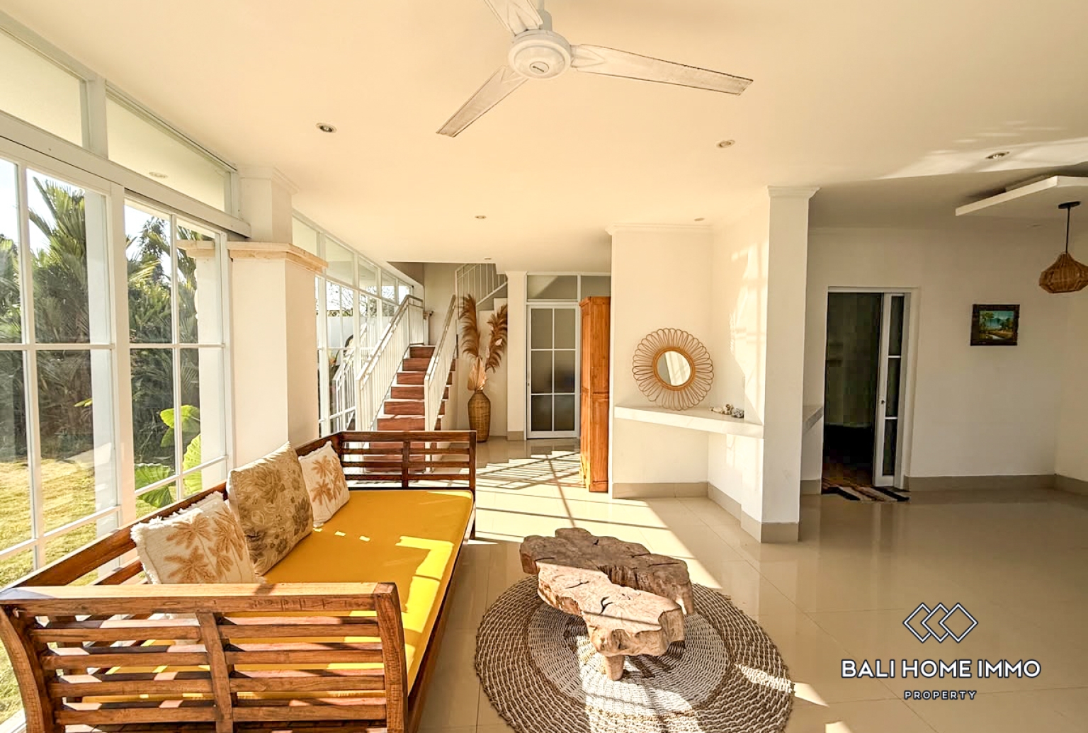 2 Bedroom Villa for Rent in Pererenan North Side view 3