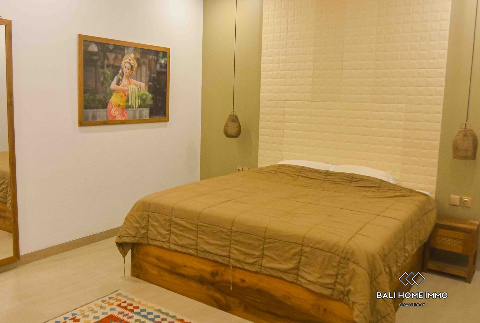 Vila 2 kamar dijual dengan status hak sewa dekat Pantai Double Six. view 8