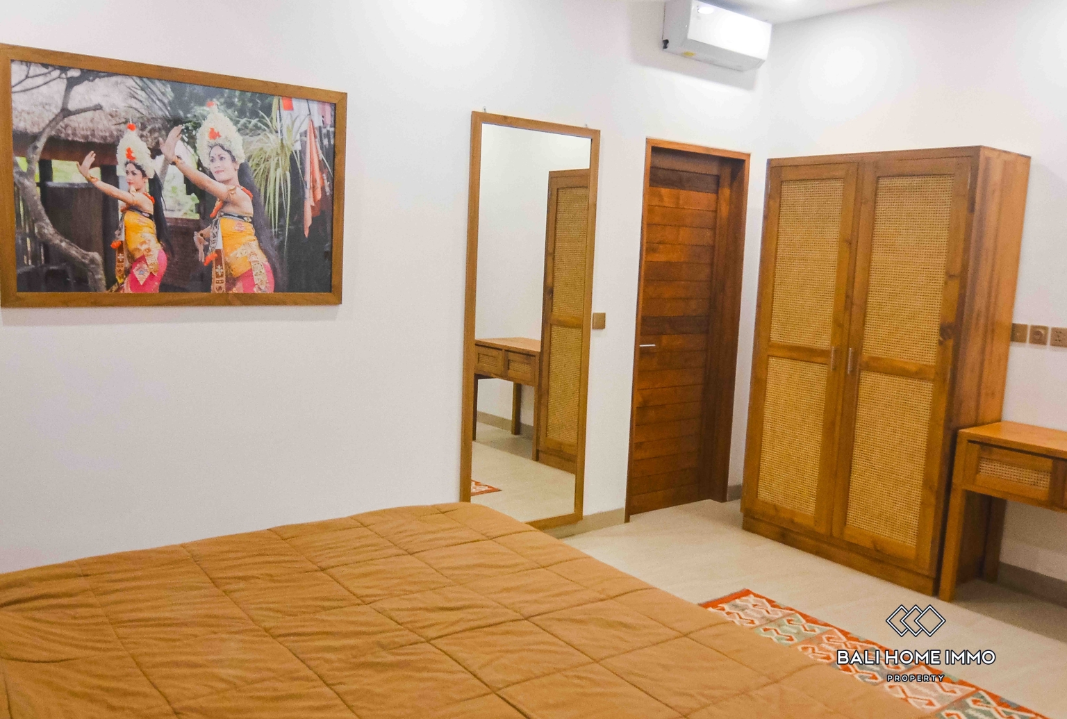 Vila 2 kamar dijual dengan status hak sewa dekat Pantai Double Six. view 7