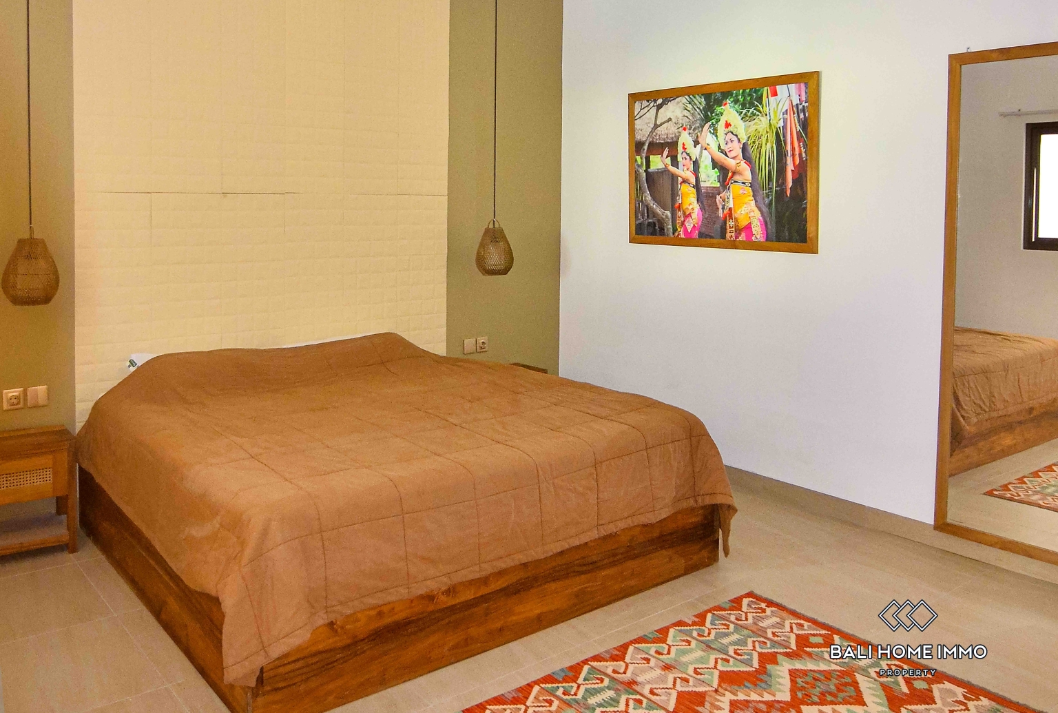 Vila 2 kamar dijual dengan status hak sewa dekat Pantai Double Six. view 5