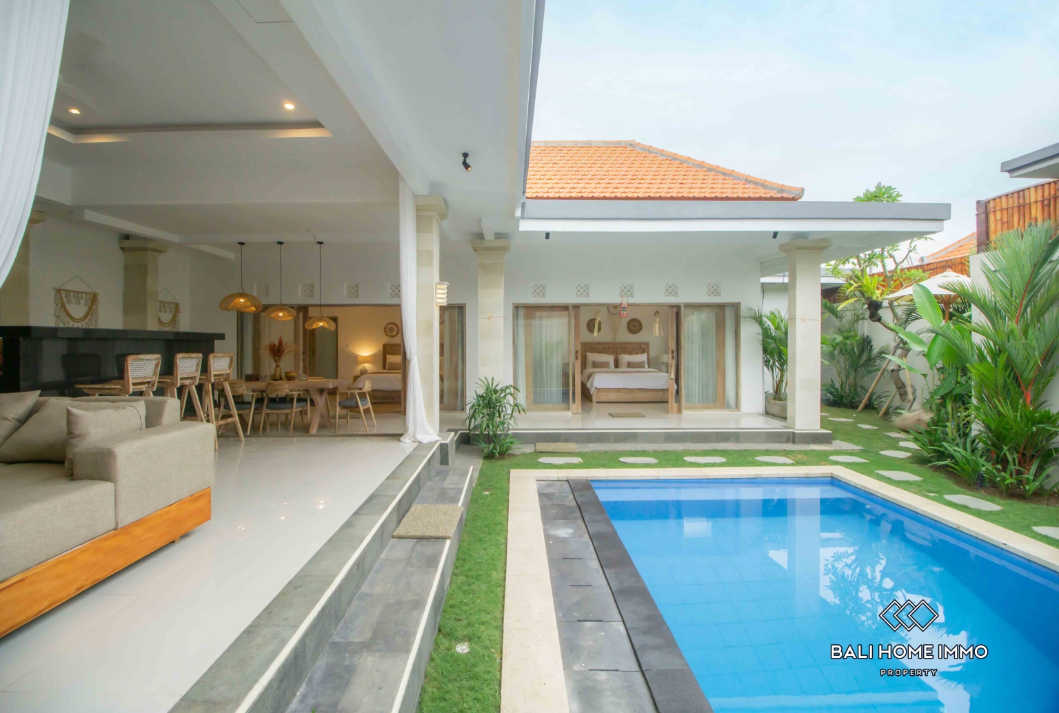 Villa de 2 chambres en location annuelle à Bali Umalas view 2
