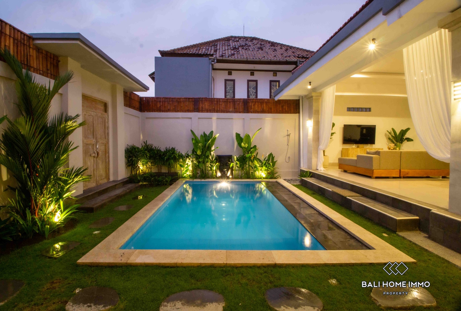 Villa de 2 chambres en location annuelle à Bali Umalas view 20