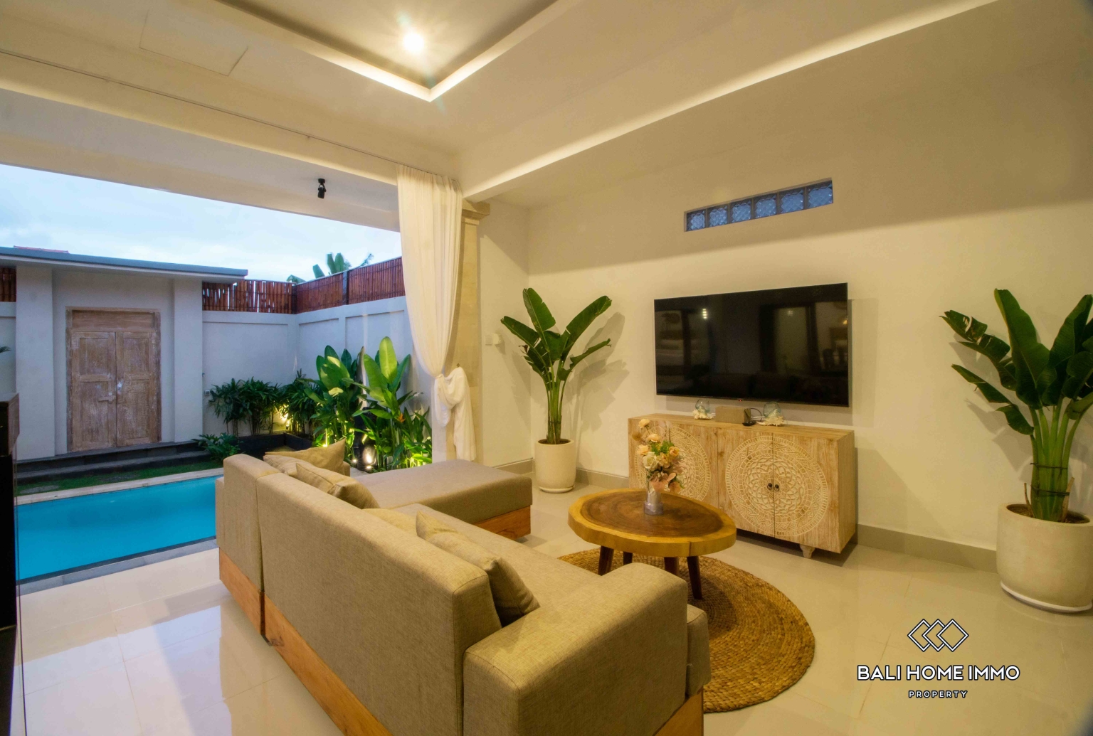 Villa de 2 chambres en location annuelle à Bali Umalas view 4