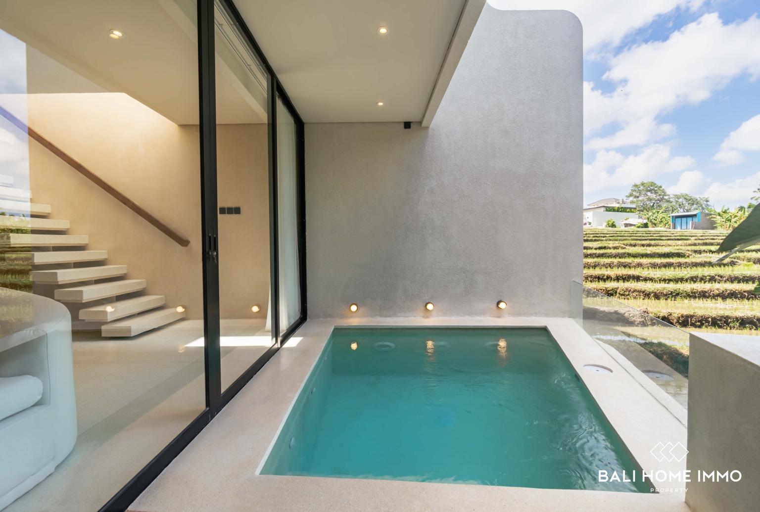 2 BEDROOM VILLA WITH RICEFIELD VIEW + AN OFFICE FOR RENT IN BALI PERERENAN view 16