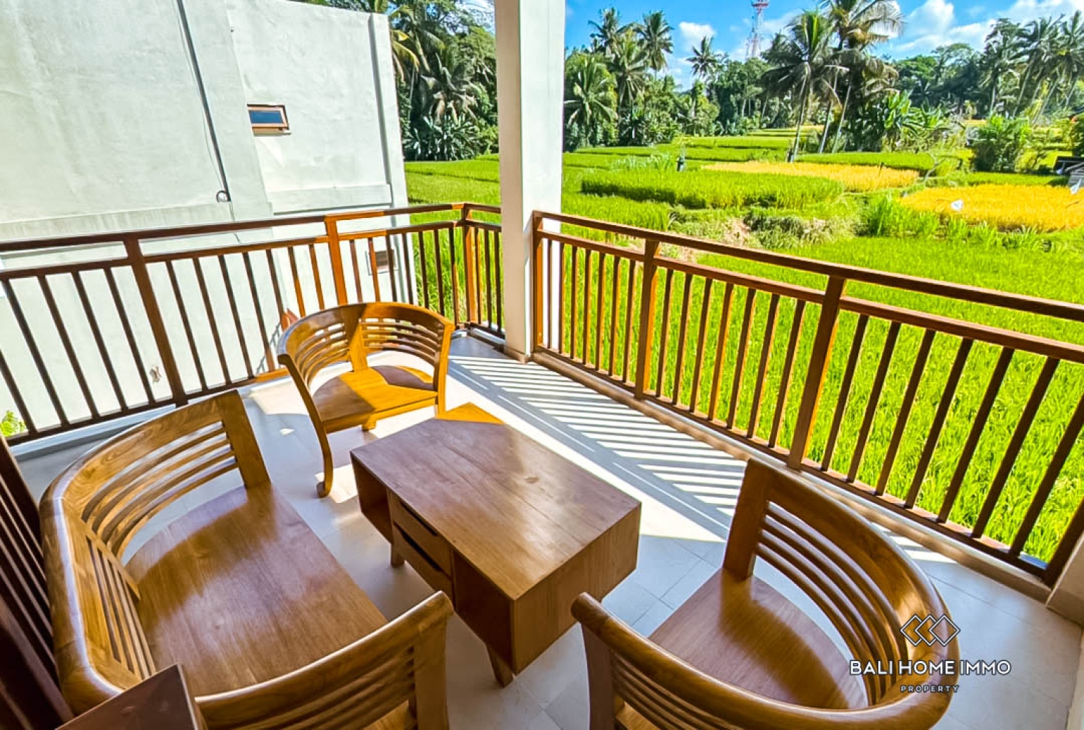 2 bedroom villa with ricefield view for sale in Ubud view 15