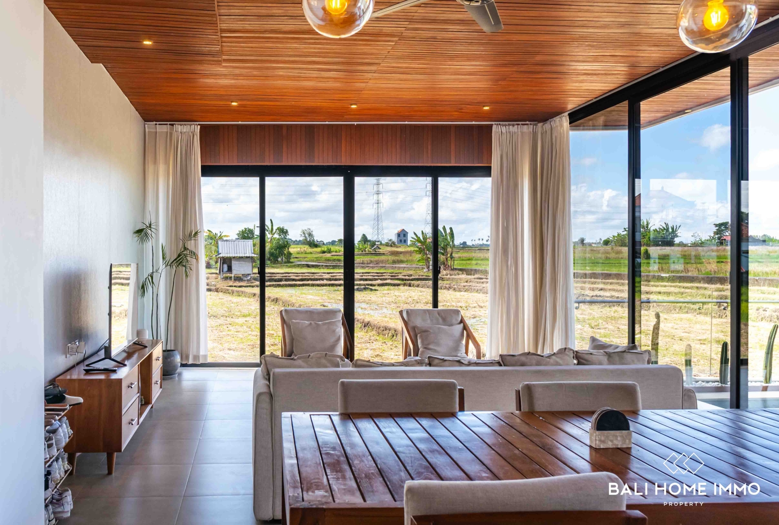 Dijual villa 2 kamar tidur dengan pemandangan sawah di cepaka view 7