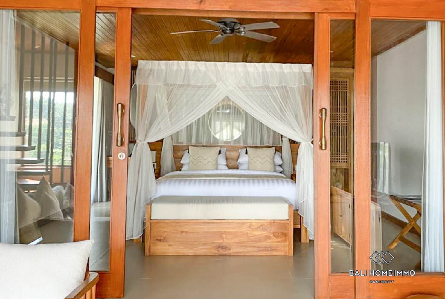 2 bedroom villa with Stunning Valley View for rent in Tegalalang, Ubud view 2