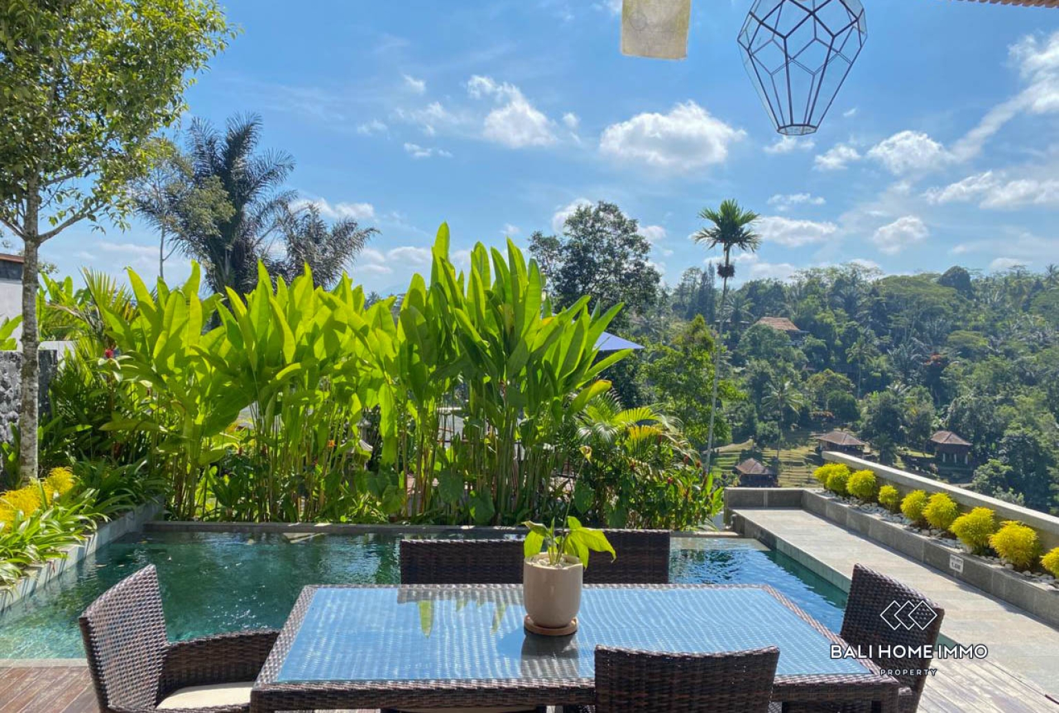 2 bedroom villa with Stunning Valley View for rent in Tegalalang, Ubud view 13