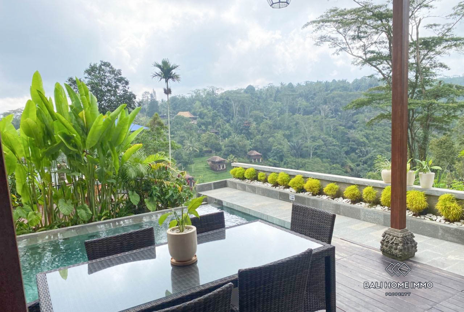 2 bedroom villa with Stunning Valley View for rent in Tegalalang, Ubud view 12