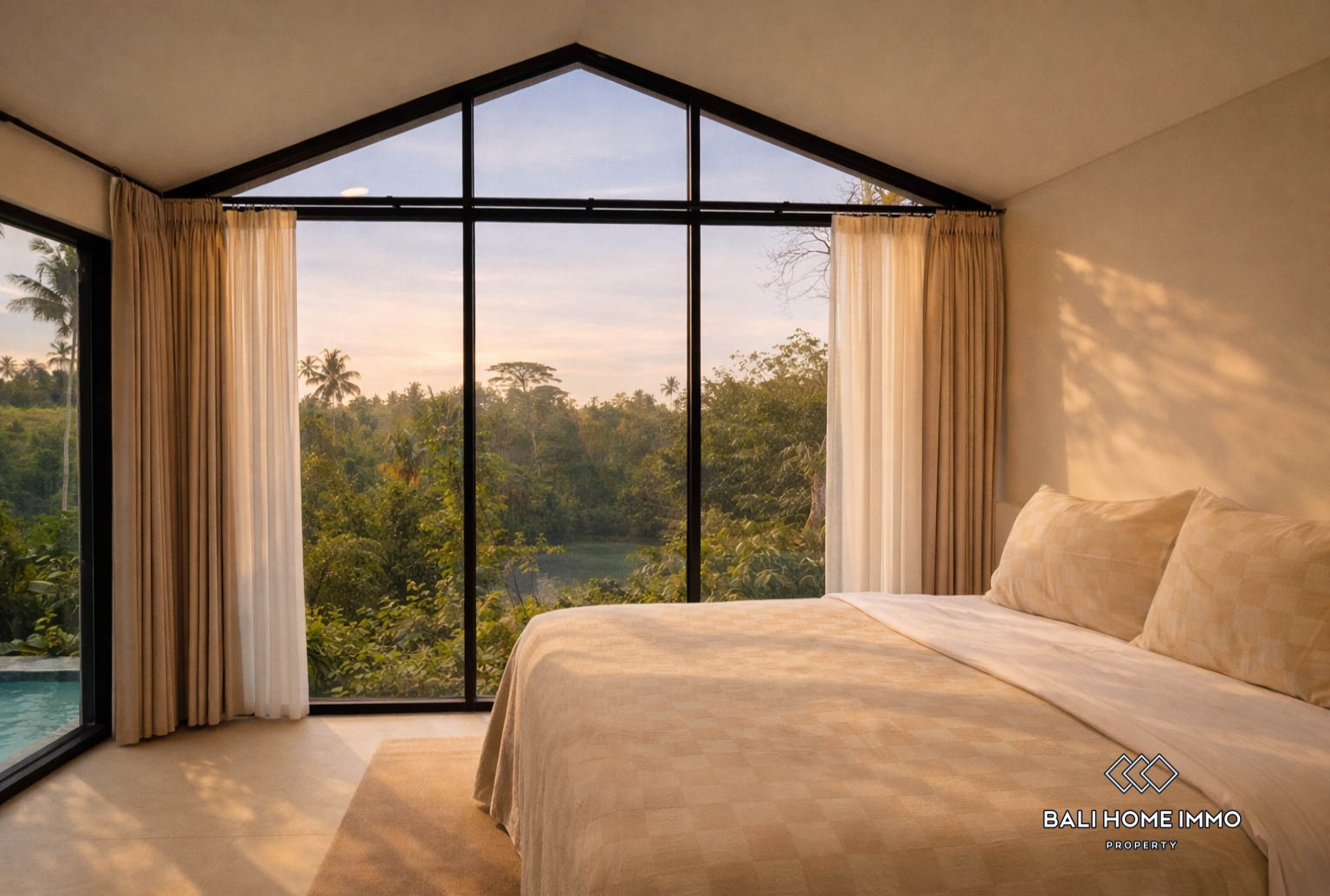 2 Bedrooms Modern Villa with jungle and valley view for sale in UBud view 6