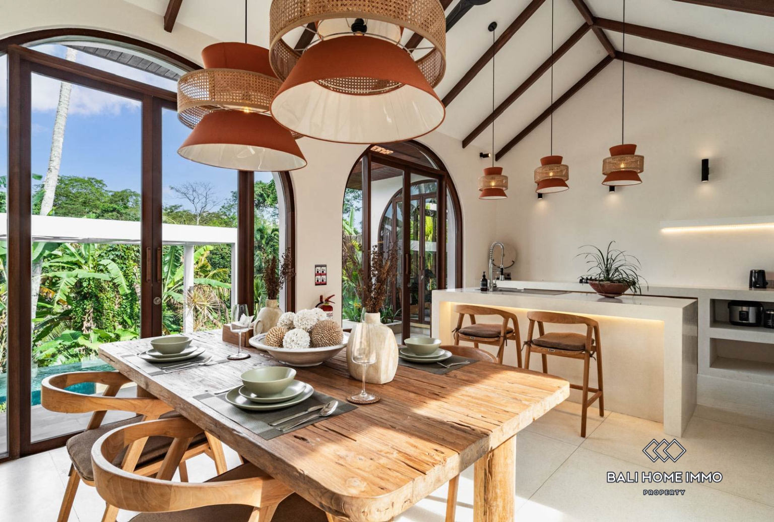 2 Bedrooms Modern Villa with Jungle view for sale in, Singakerta Ubud view 4
