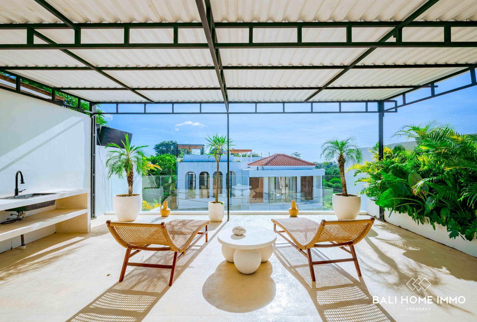 Villa de 2 chambres avec sauna et toit-terrasse à vendre à Bingin view 24