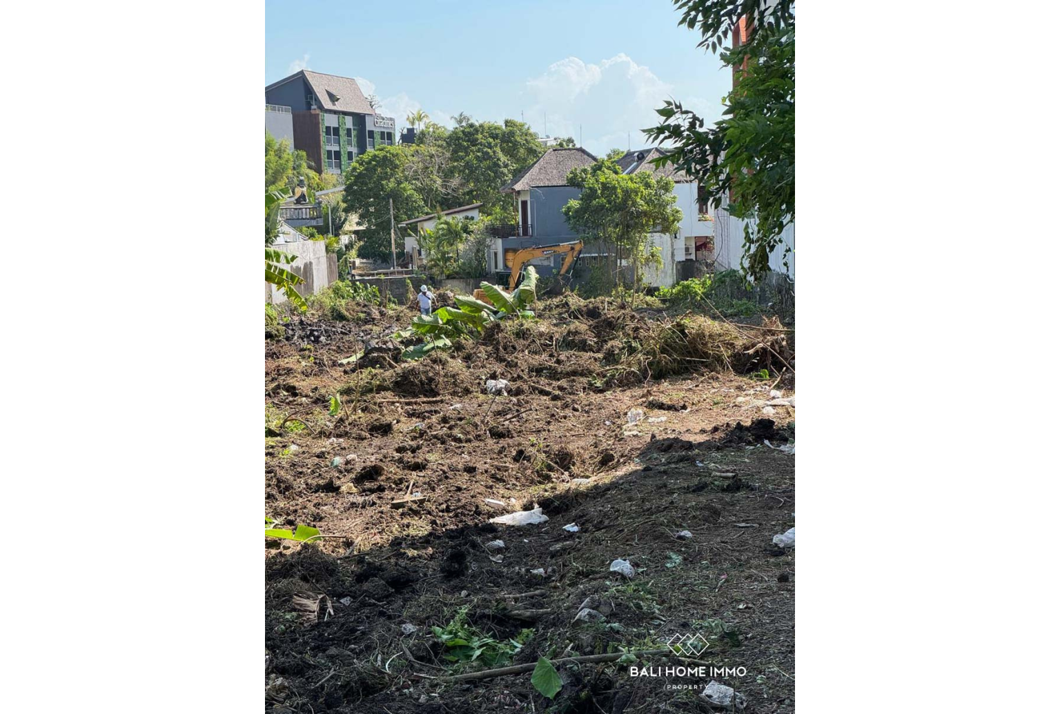 Terrain de 2000 m² à proximité de la plage, à vendre en bail emphytéotique à Berawa, Bali view 3
