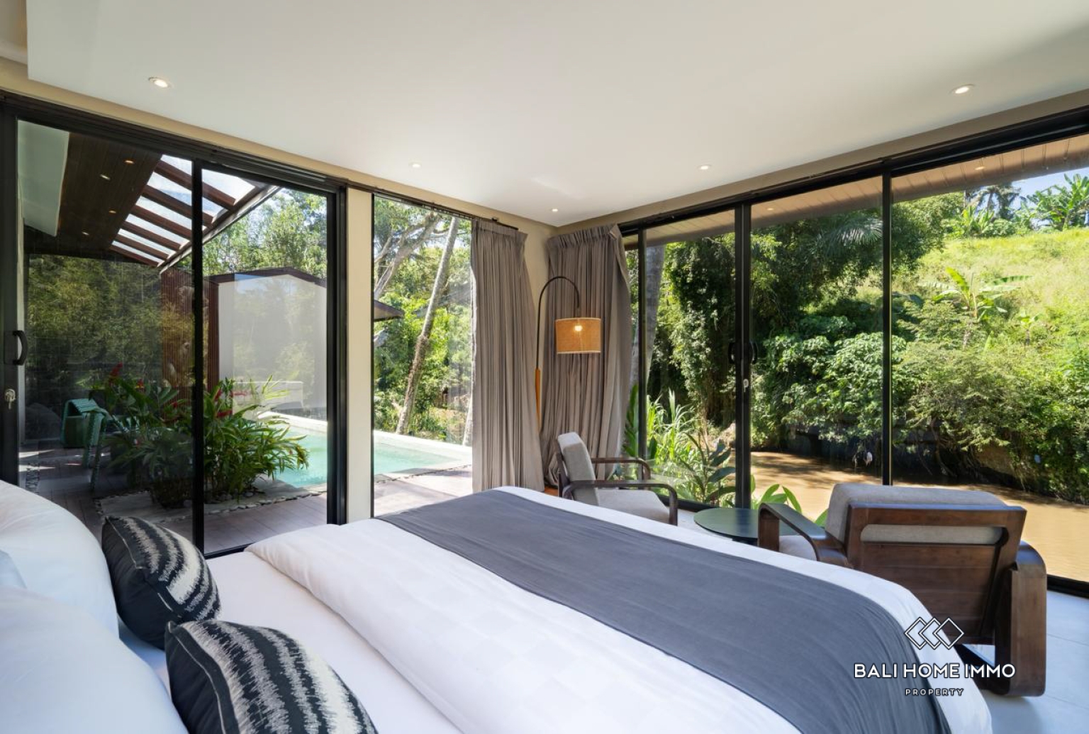 3 Bedroom Architect Designed Riverside Villa For Sale in Ubud Bali view 15