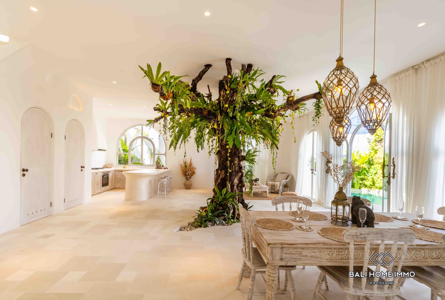 Villa design de 3 chambres avec vue sur l'océan à vendre près de la plage de Seseh à Bali view 7