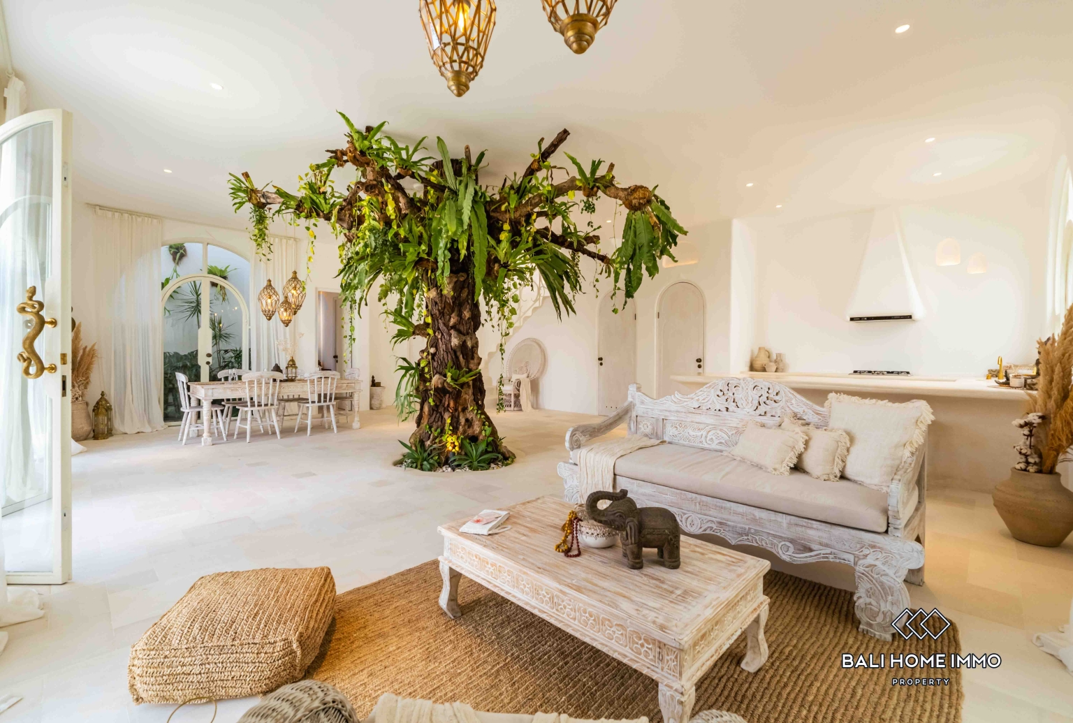 Villa design de 3 chambres avec vue sur l'océan à vendre près de la plage de Seseh à Bali view 3