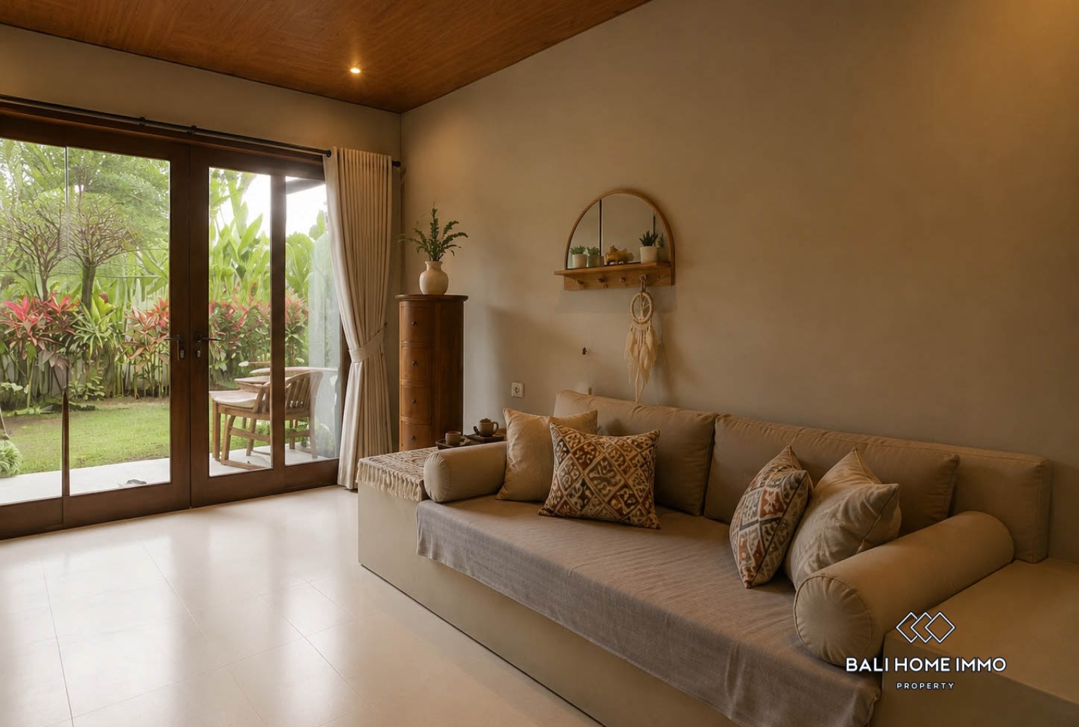 Villa familiale de 3 chambres avec vue sur les rizières à louer à Mas, Ubud view 2