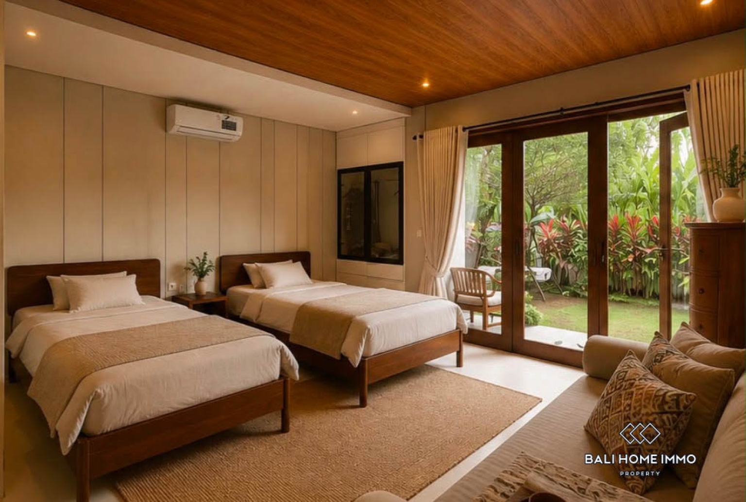 Villa familiale de 3 chambres avec vue sur les rizières à louer à Mas, Ubud view 9