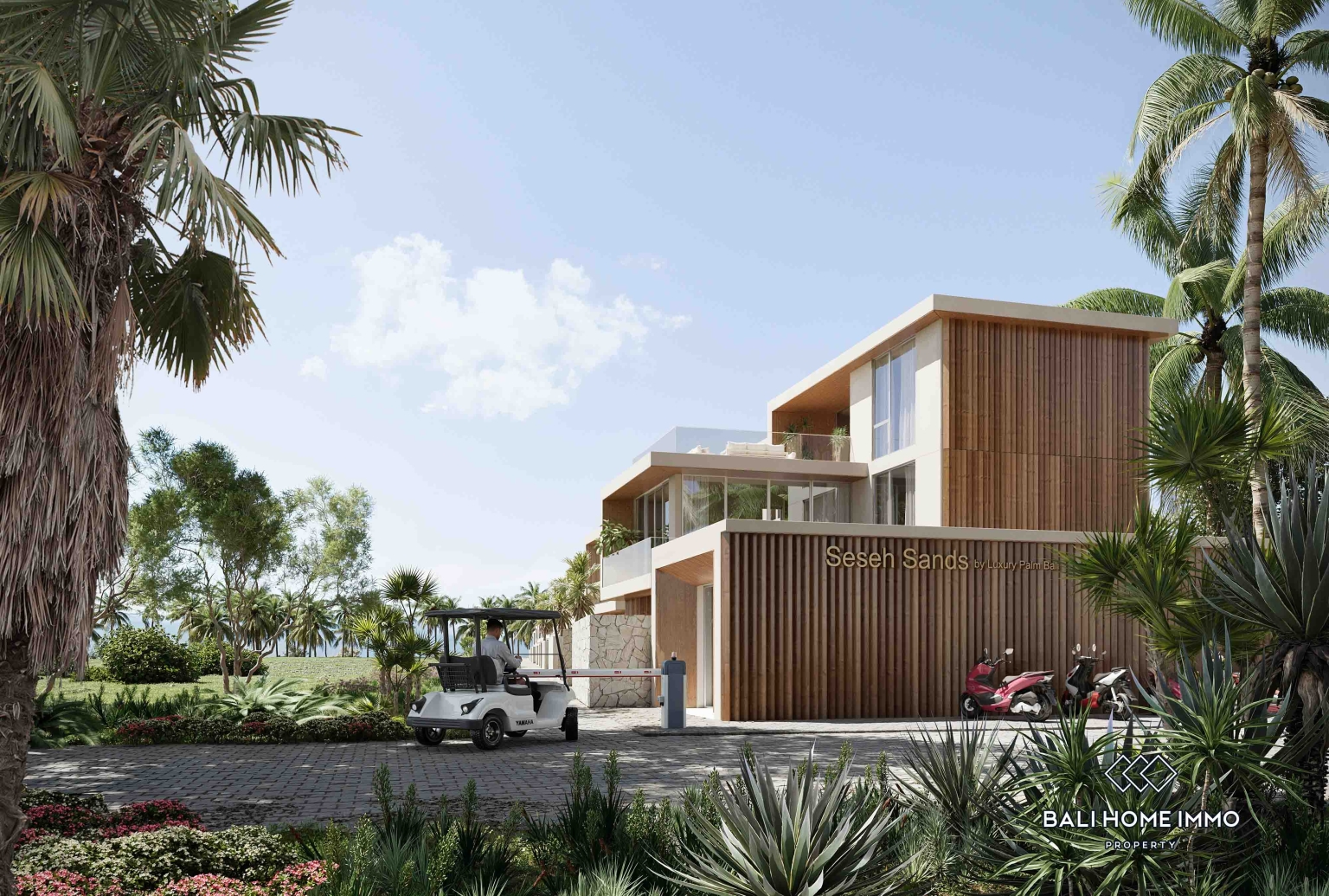 3-Bedroom Luxury Villa in Exclusive Residence for Sale near Seseh Beach Bali view 15