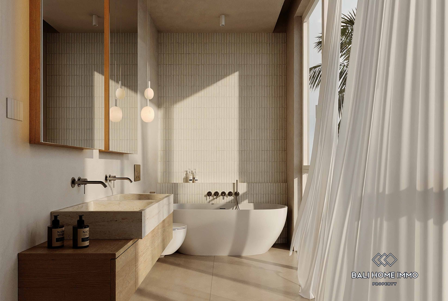 3-Bedroom Luxury Villa in Exclusive Residence for Sale near Seseh Beach Bali view 12