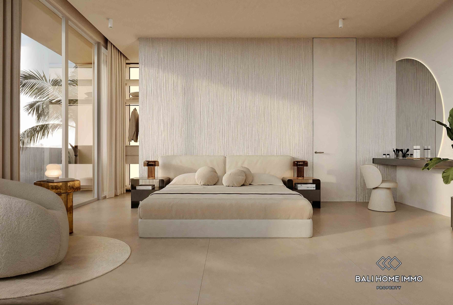 3-Bedroom Luxury Villa in Exclusive Residence for Sale near Seseh Beach Bali view 9
