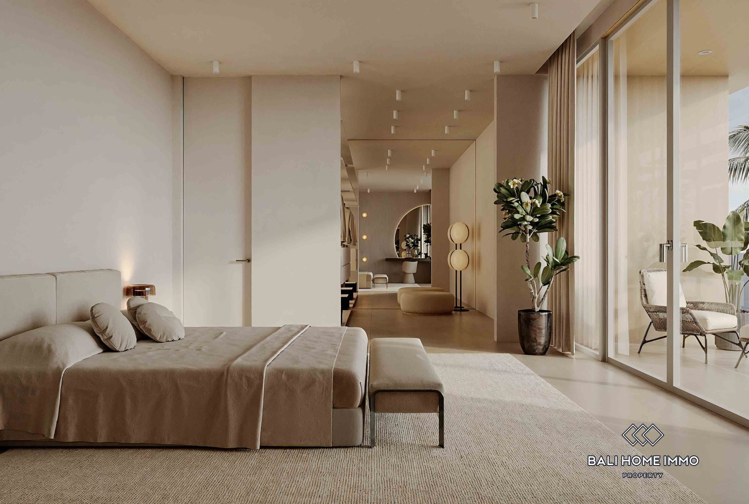 3-Bedroom Luxury Villa in Exclusive Residence for Sale near Seseh Beach Bali view 11