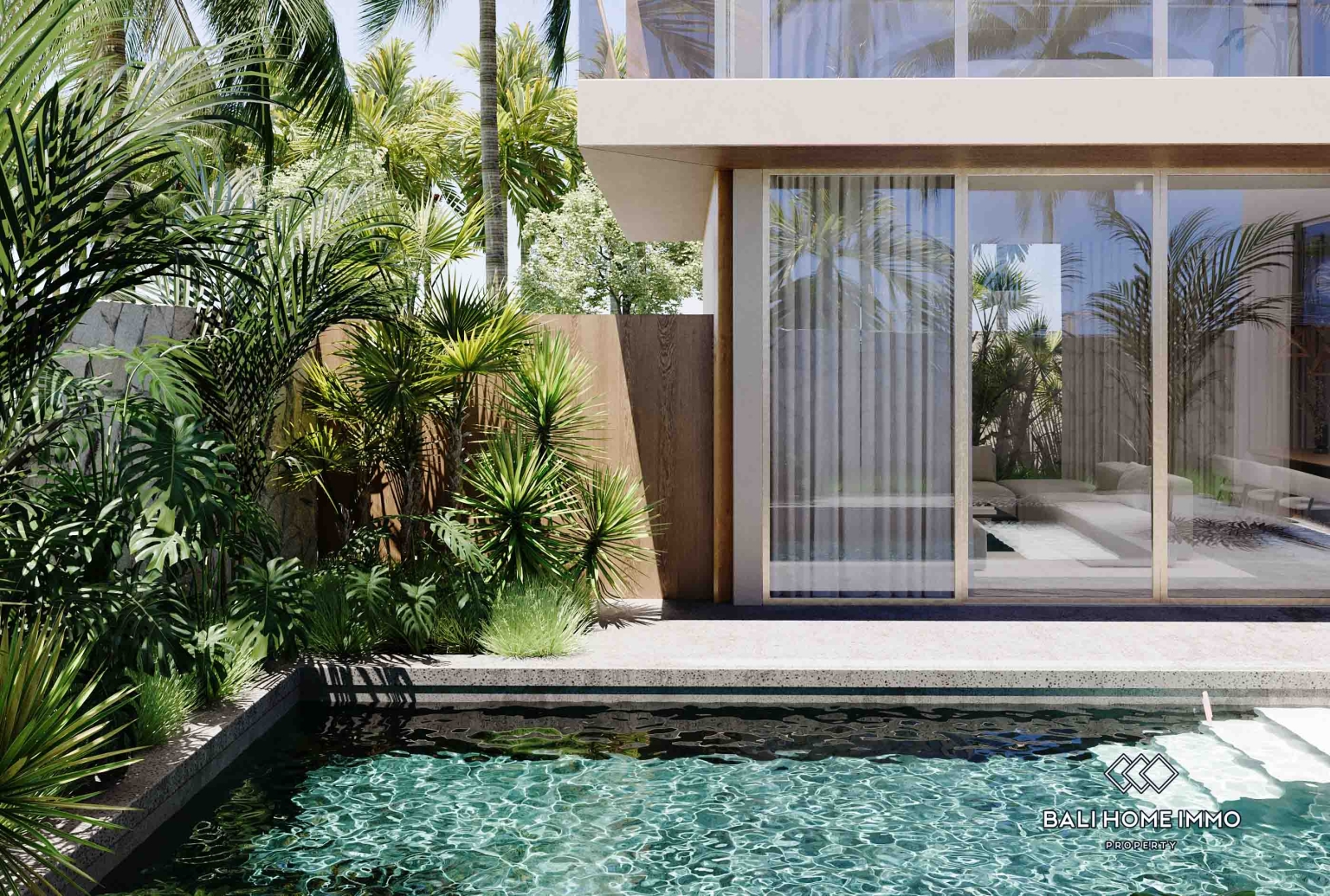 3-Bedroom Luxury Villa in Exclusive Residence for Sale near Seseh Beach Bali view 2