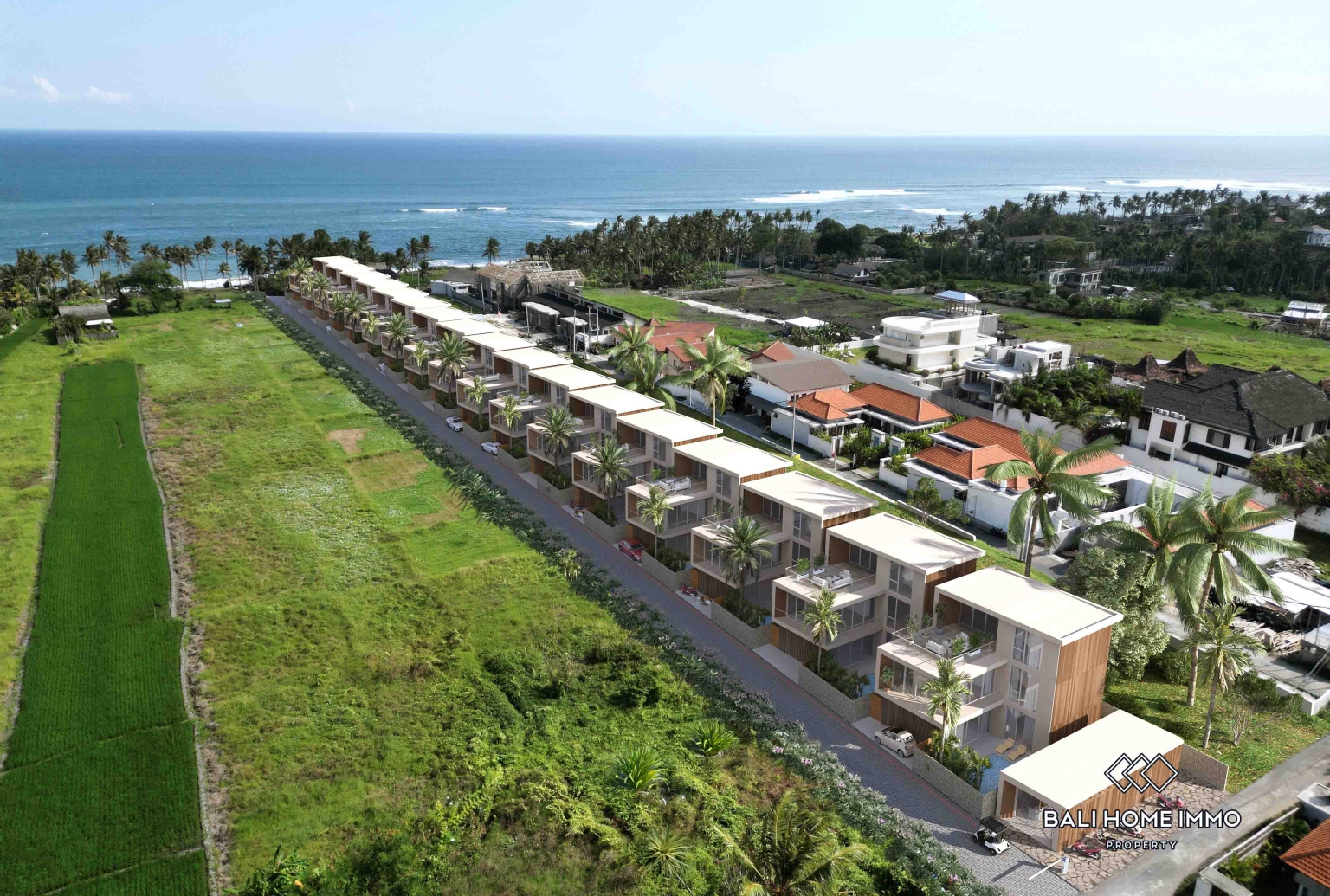 3-Bedroom Luxury Villa in Exclusive Residence for Sale near Seseh Beach Bali view 16