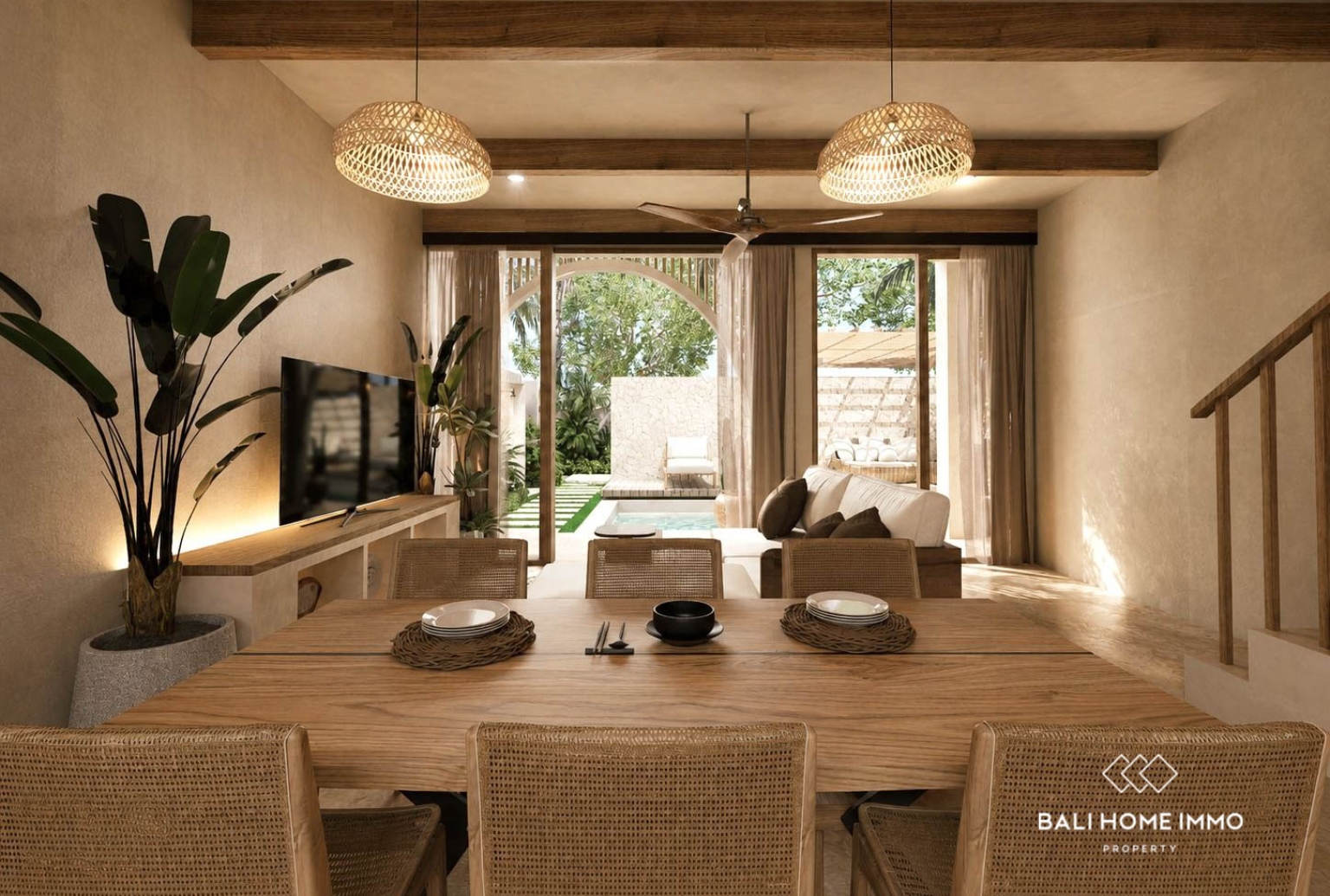 3-Bedroom Off-Plan Villa with Ricefield View for Sale in Cemagi view 4