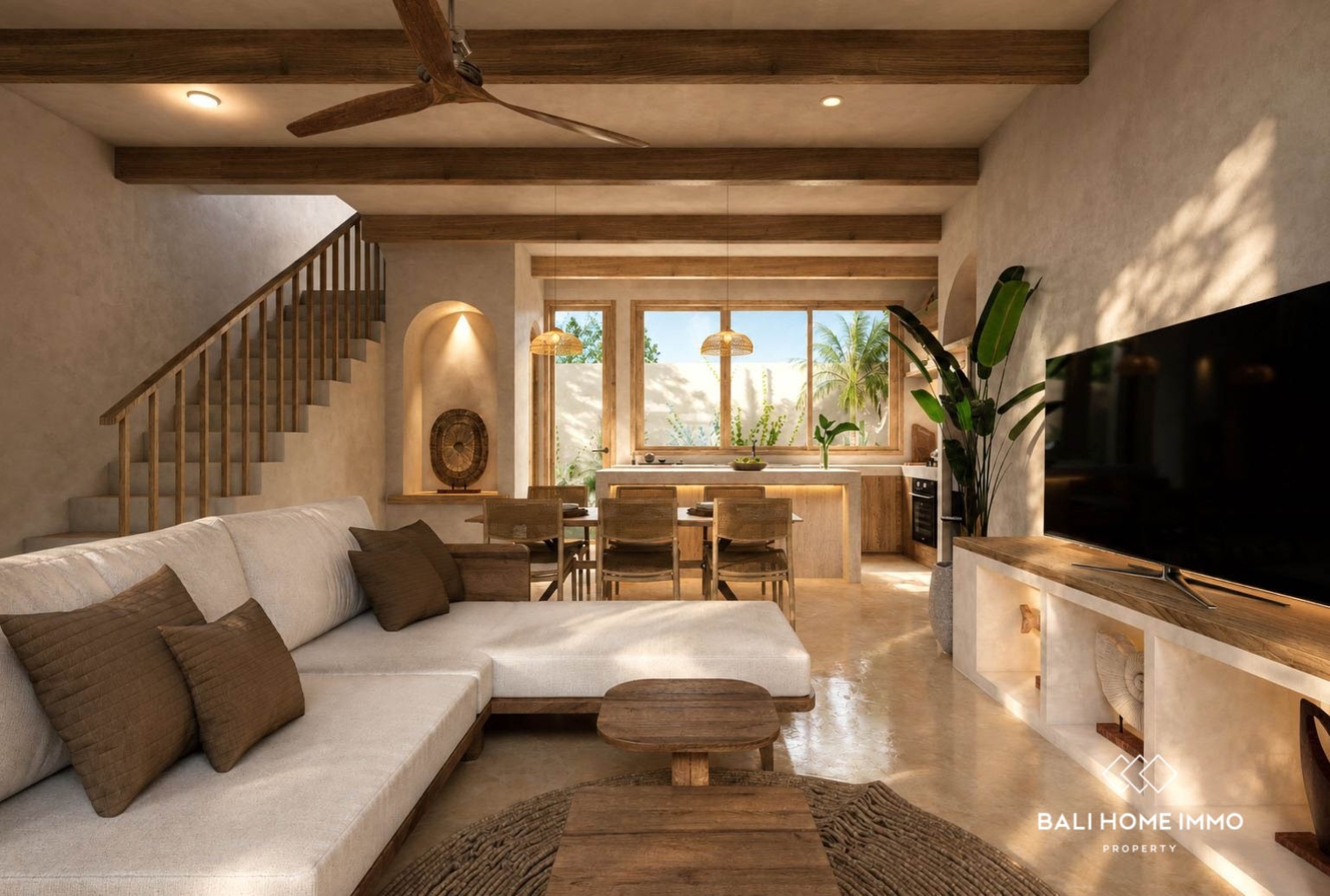 3-Bedroom Off-Plan Villa with Ricefield View for Sale in Cemagi view 3